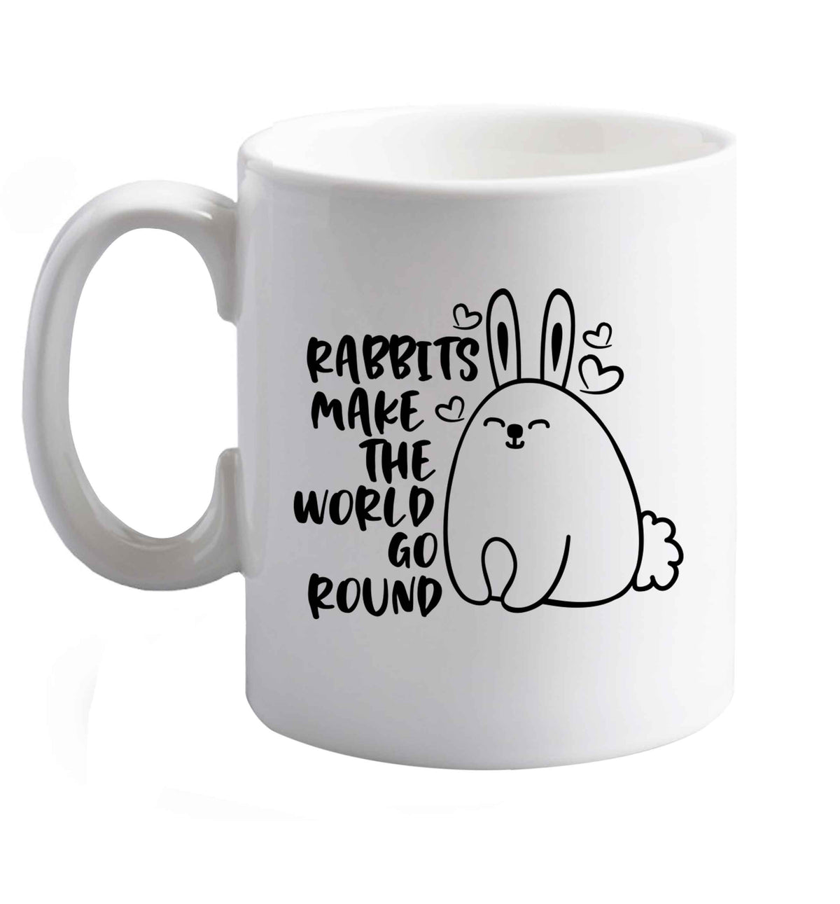 10 oz Favourite Type Pan Pancake ceramic mug right handed