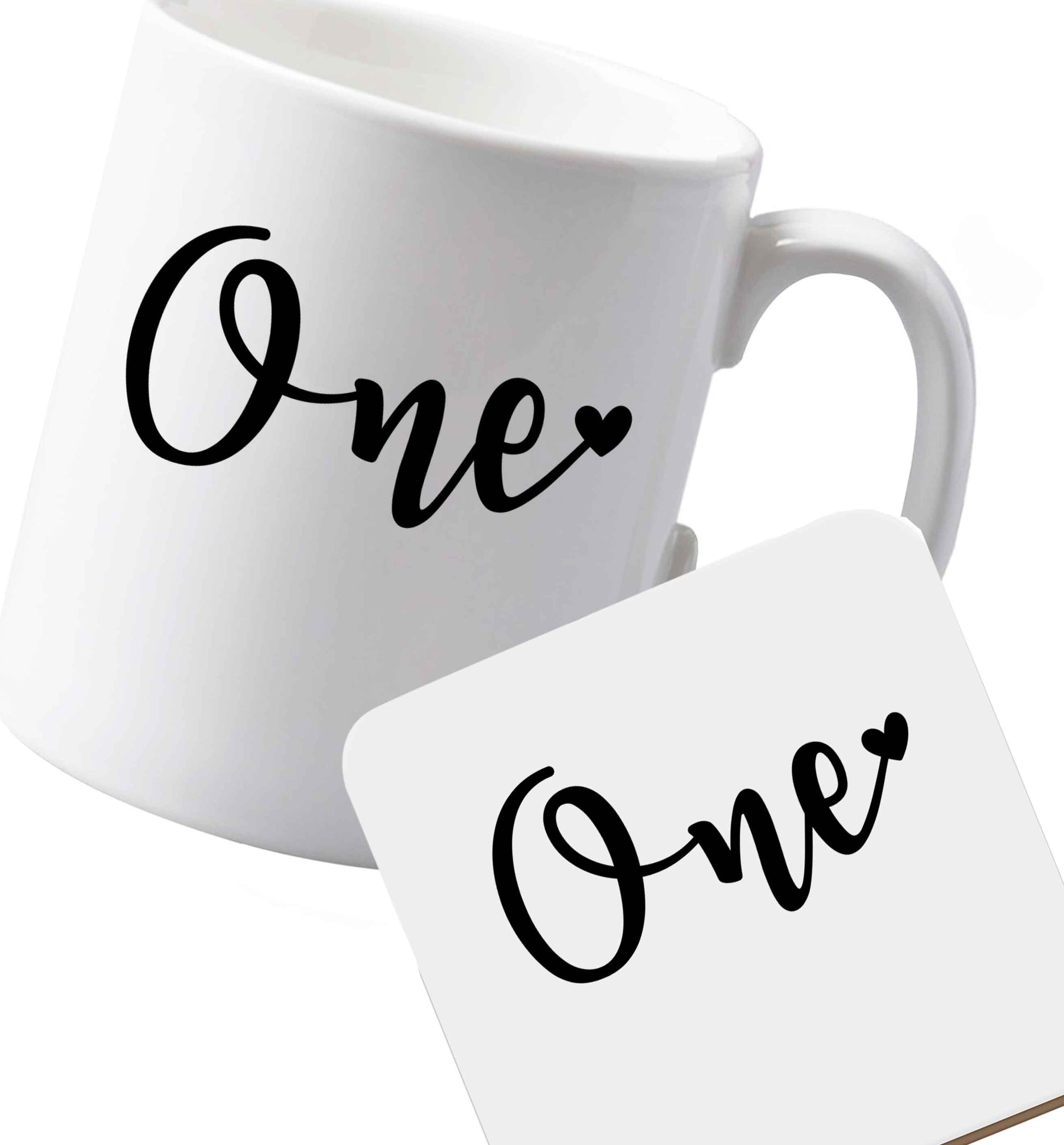 10 oz Ceramic mug and coaster Favourite Type Pan Pancake both sides