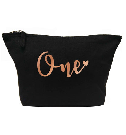 Rose Gold One | Makeup / wash bag