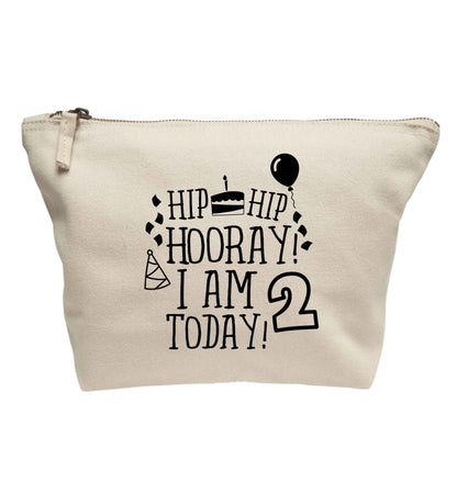 Hip Hip Hooray I'm two today! | Makeup / wash bag