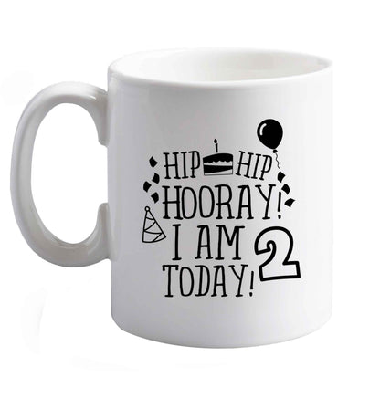 10 oz Favourite Type Pan Pancake ceramic mug right handed
