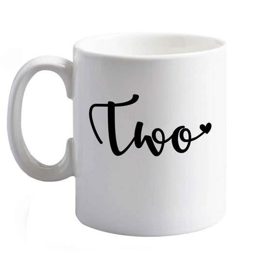 10 oz Favourite Type Pan Pancake ceramic mug right handed