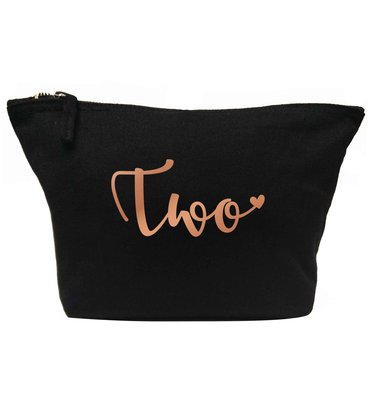 Two rose gold | Makeup / wash bag