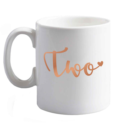 10 oz Favourite Type Pan Pancake ceramic mug right handed