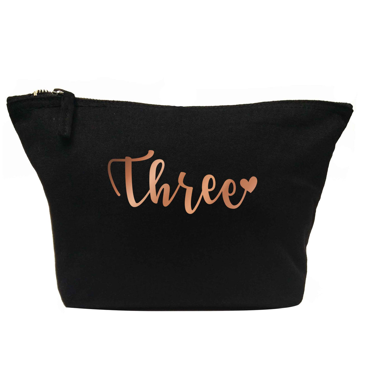 Three rose gold | Makeup / wash bag