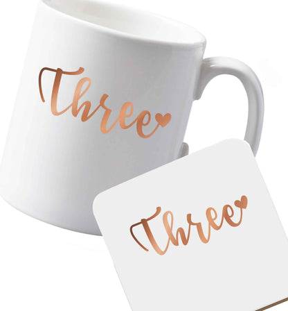 10 oz Ceramic mug and coaster Favourite Type Pan Pancake both sides