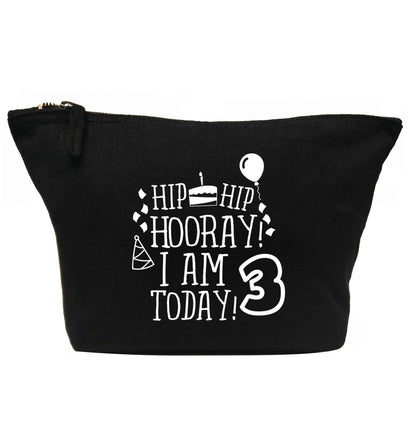 Hip hip hooray I'm 3 today! | Makeup / wash bag