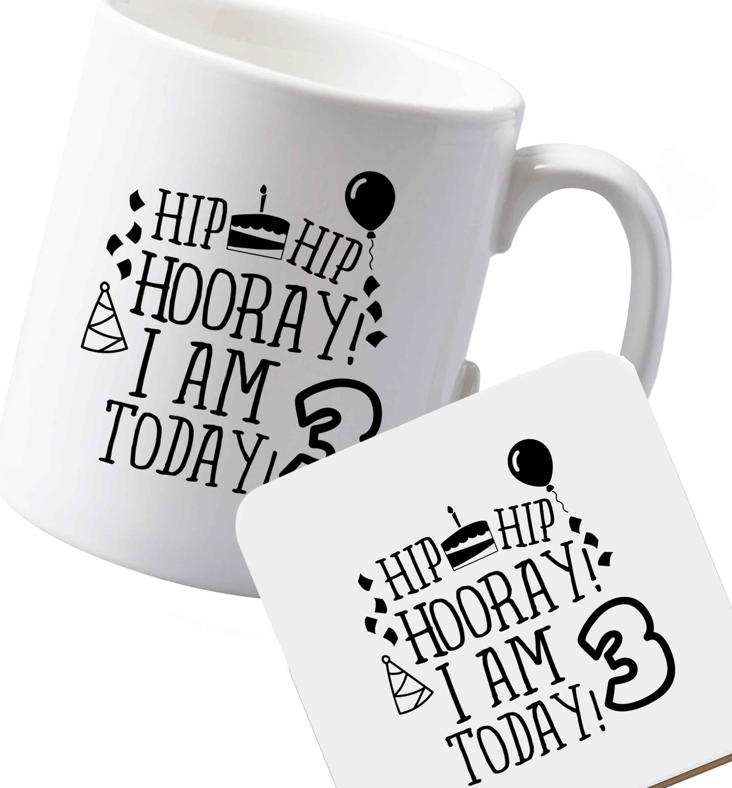 10 oz Ceramic mug and coaster Favourite Type Pan Pancake both sides