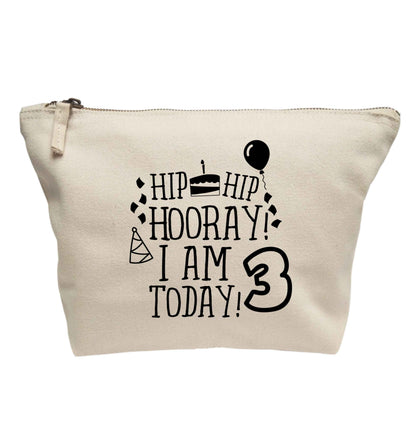 Hip hip hooray I'm 3 today! | Makeup / wash bag
