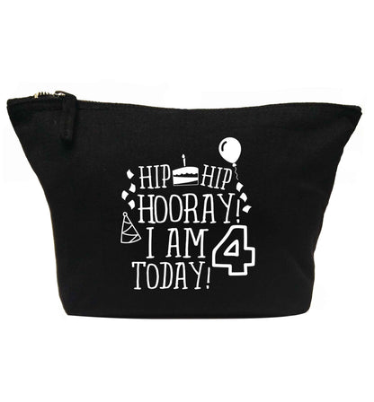 Hip hip hooray I am four today! | Makeup / wash bag