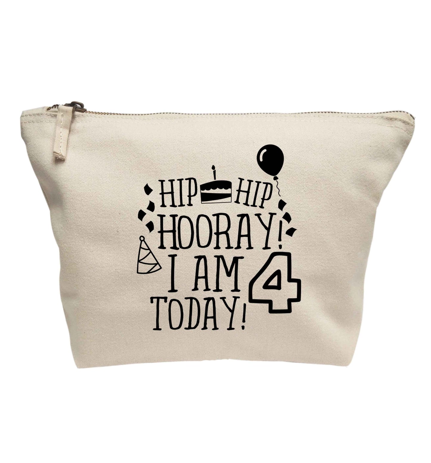 Hip hip hooray I am four today! | Makeup / wash bag