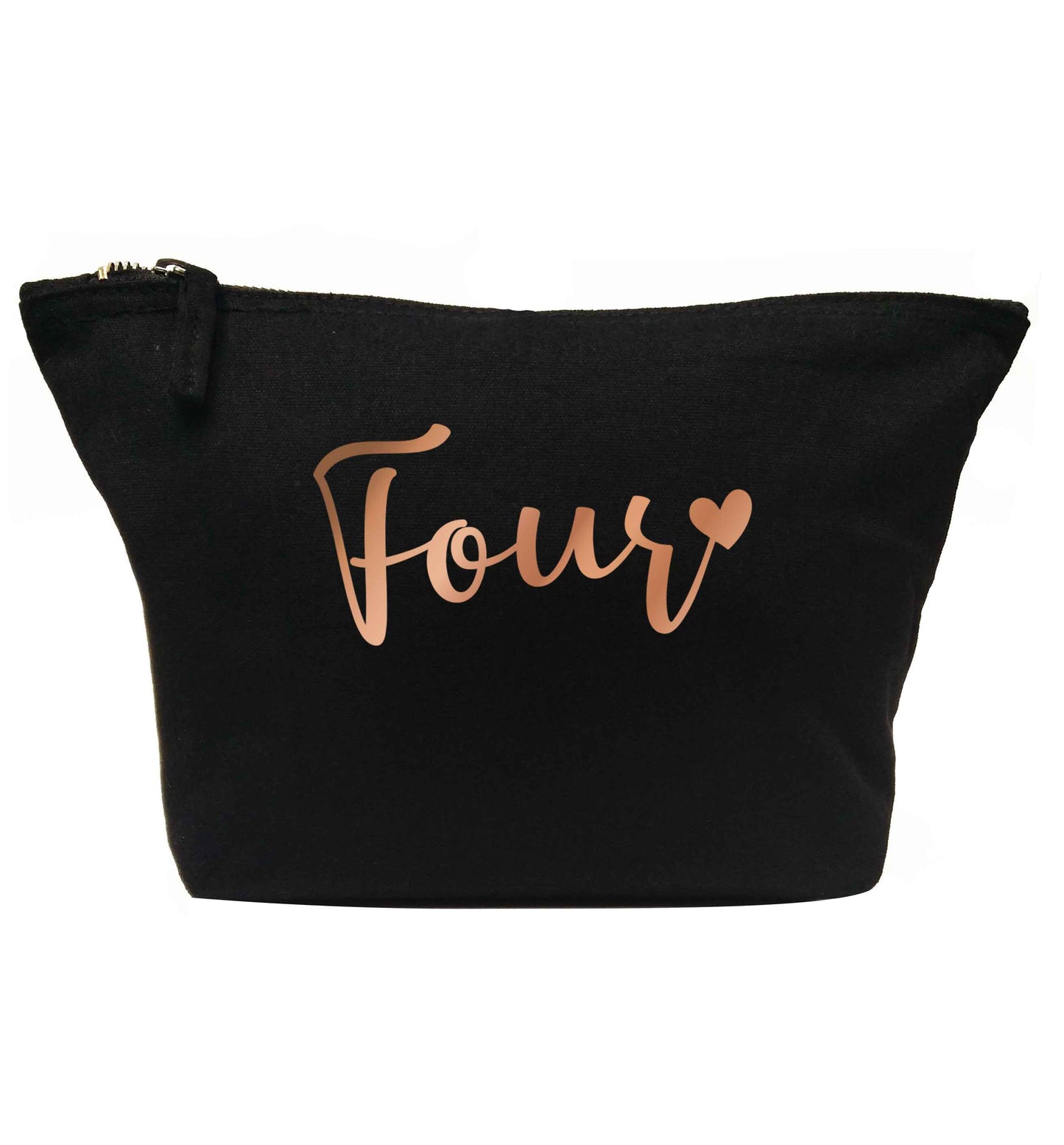 Four rose gold | Makeup / wash bag