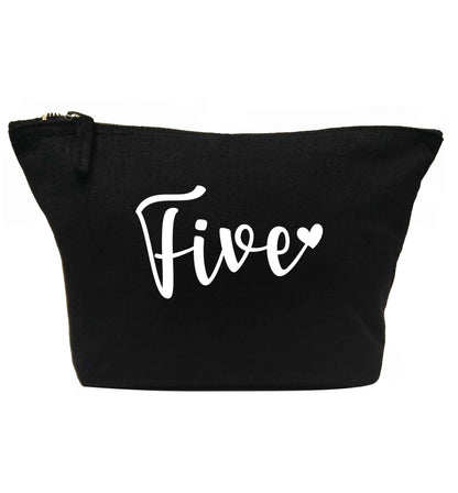 Five and heart | Makeup / wash bag