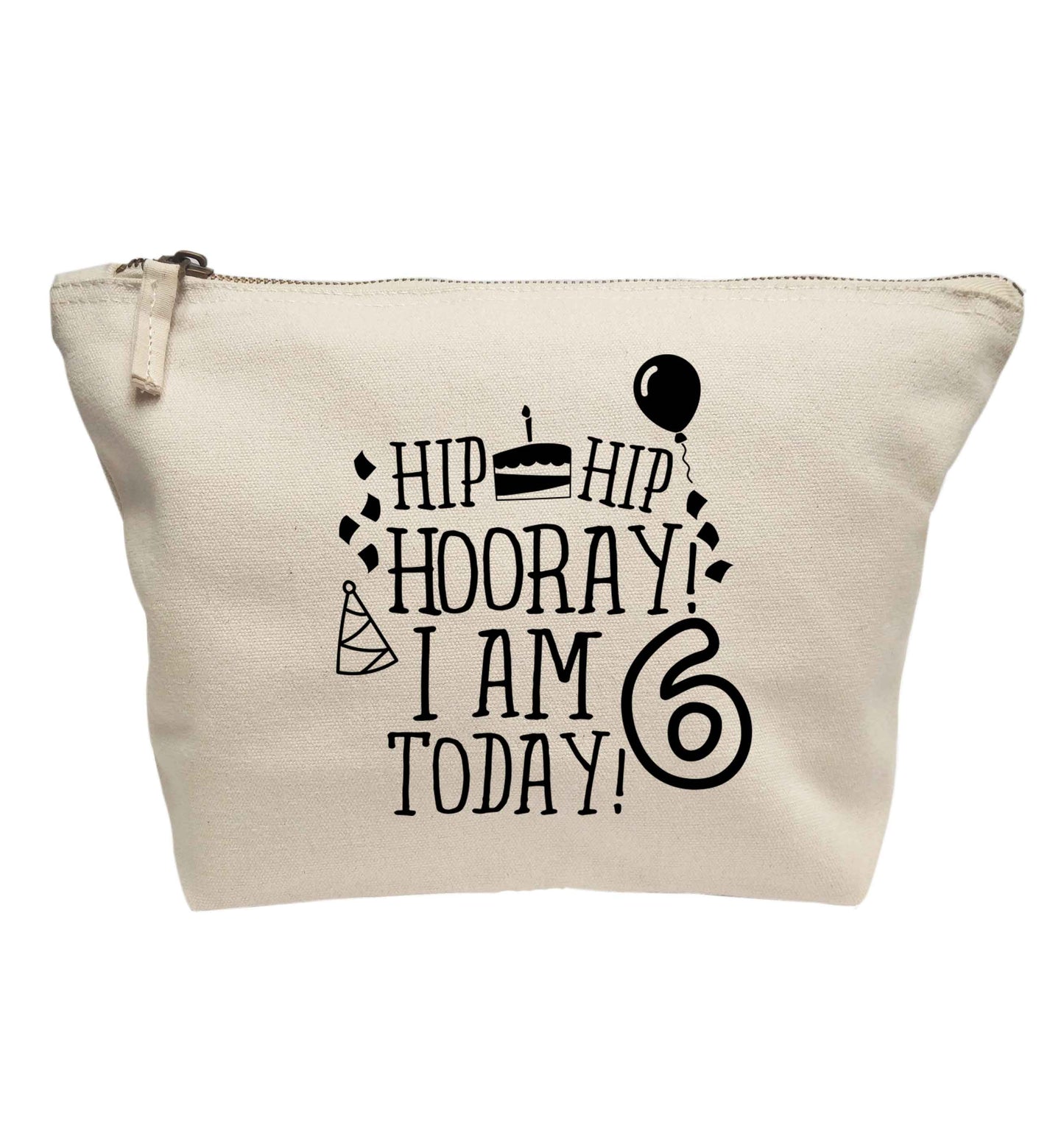 Hip hip hooray I am six today! | Makeup / wash bag