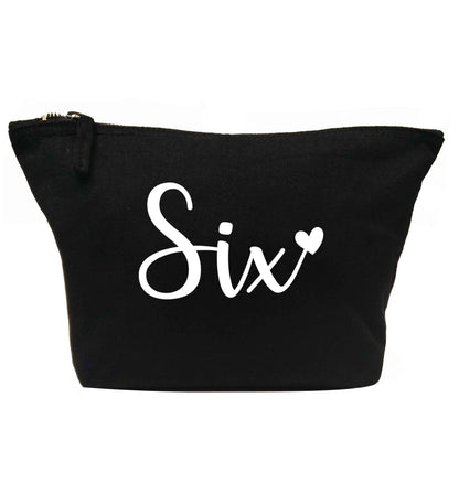 Six and heart! | Makeup / wash bag
