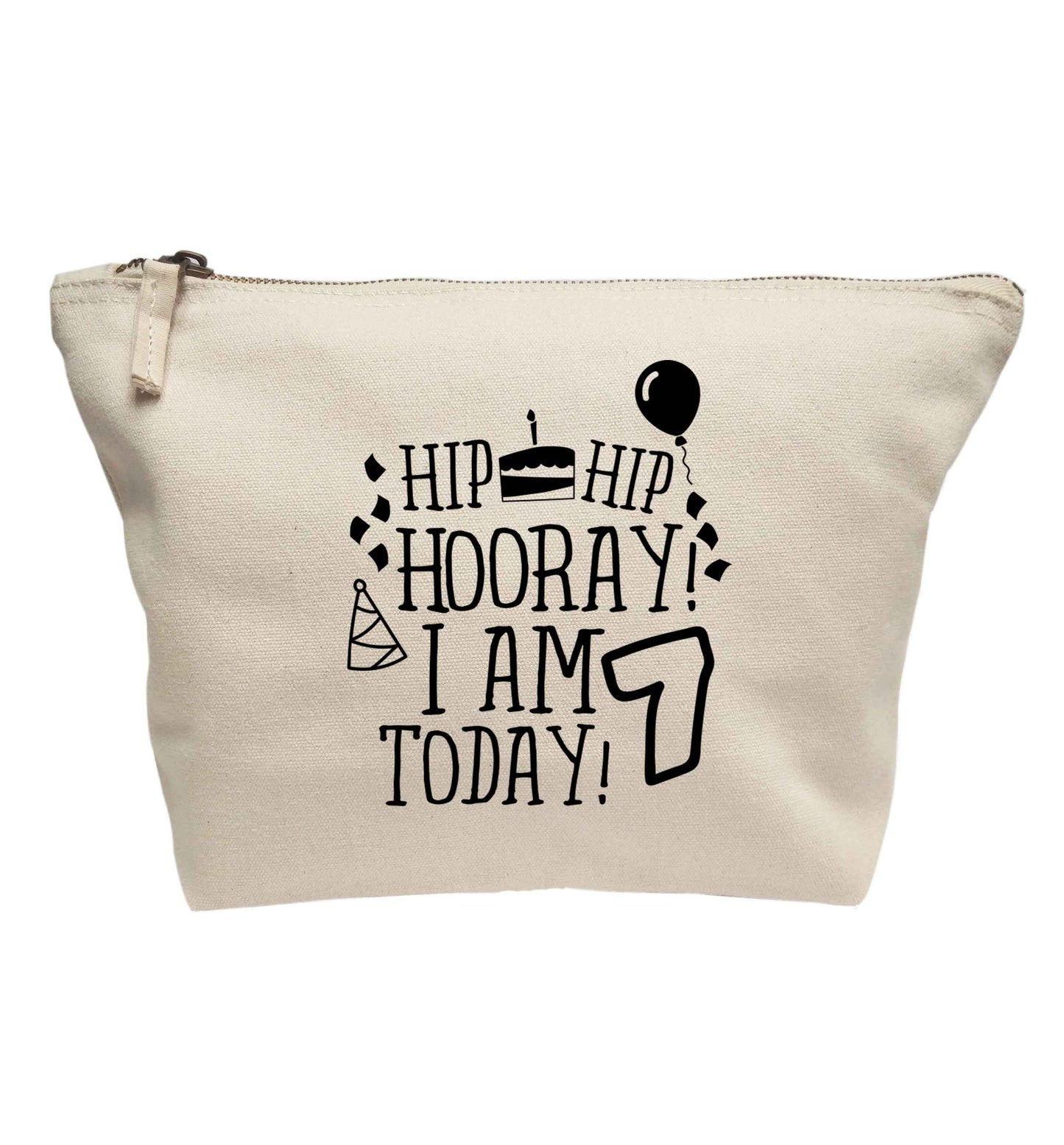 Hip hip I am seven today! | Makeup / wash bag