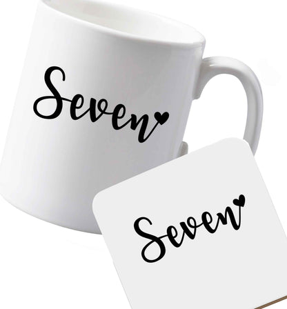 10 oz Ceramic mug and coaster Favourite Type Pan Pancake both sides