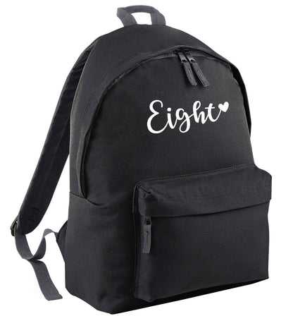 Eight and heart | Adults backpack