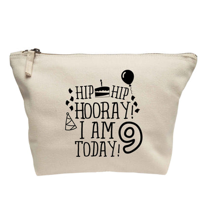 Hip hip hooray I am 9 today! | Makeup / wash bag