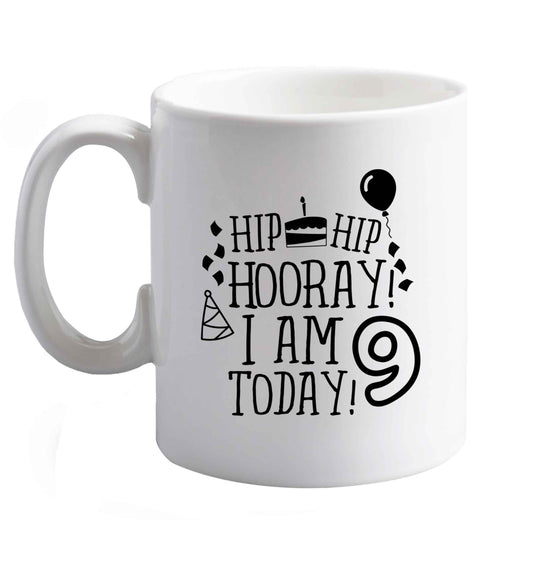 10 oz Favourite Type Pan Pancake ceramic mug right handed