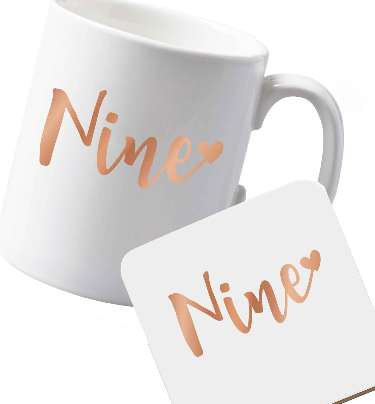 10 oz Ceramic mug and coaster Favourite Type Pan Pancake both sides