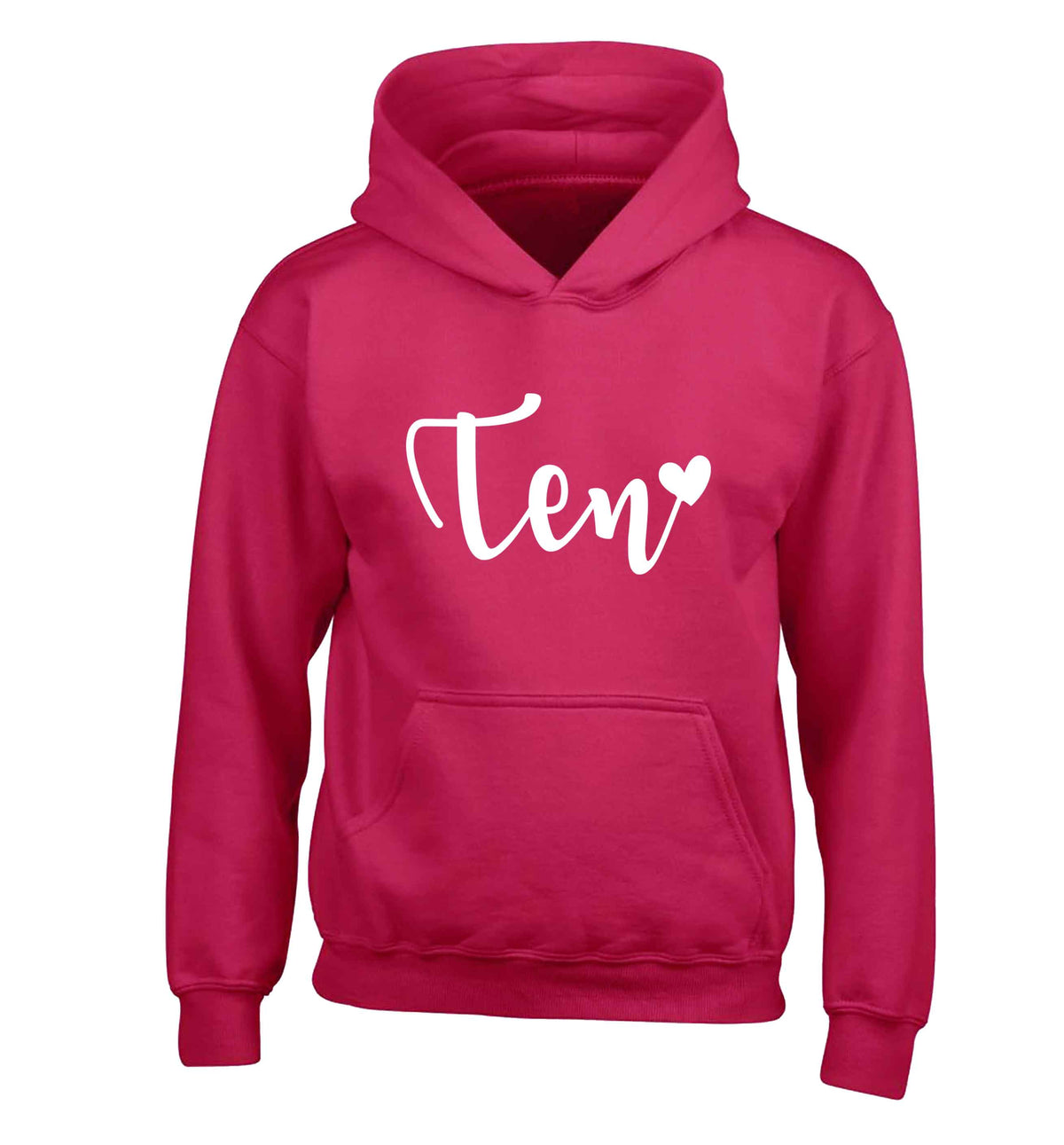 Rose gold eleven children's pink hoodie 12-13 Years