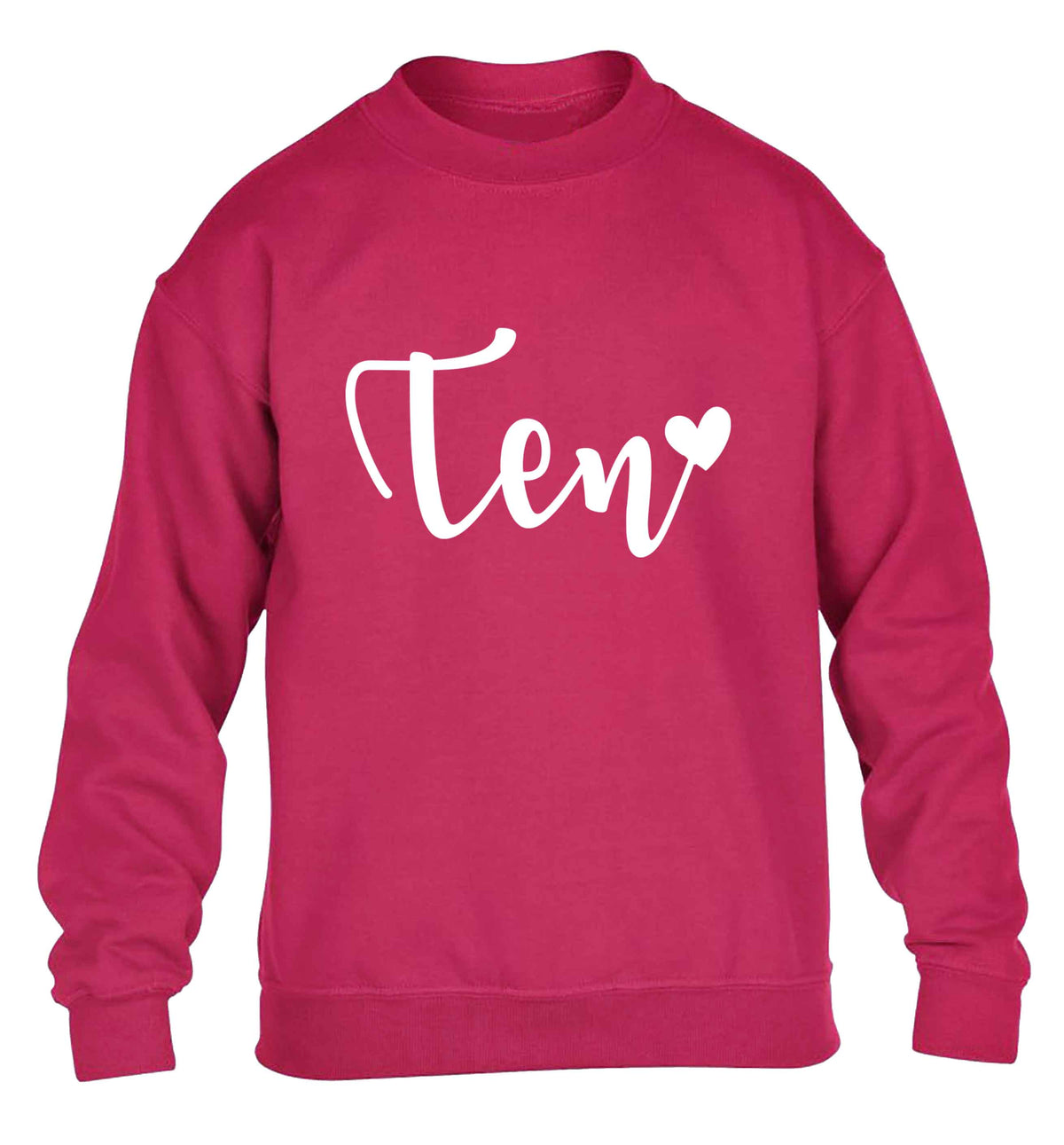 Rose gold ten children's pink sweater 12-13 Years
