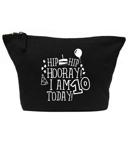 Hip hip hooray I am ten today! | Makeup / wash bag