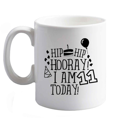 10 oz Favourite Type Pan Pancake ceramic mug right handed