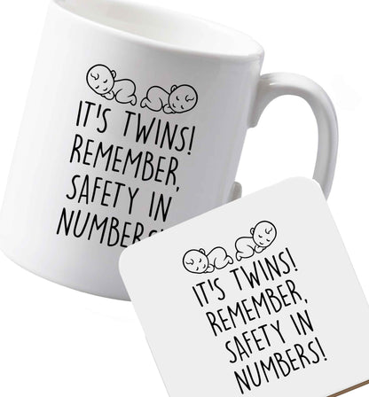 10 oz Ceramic mug and coaster Favourite Type Pan Pancake both sides