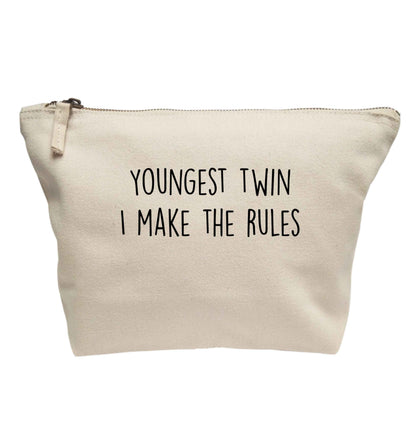 Youngest twin I make the rules | Makeup / wash bag