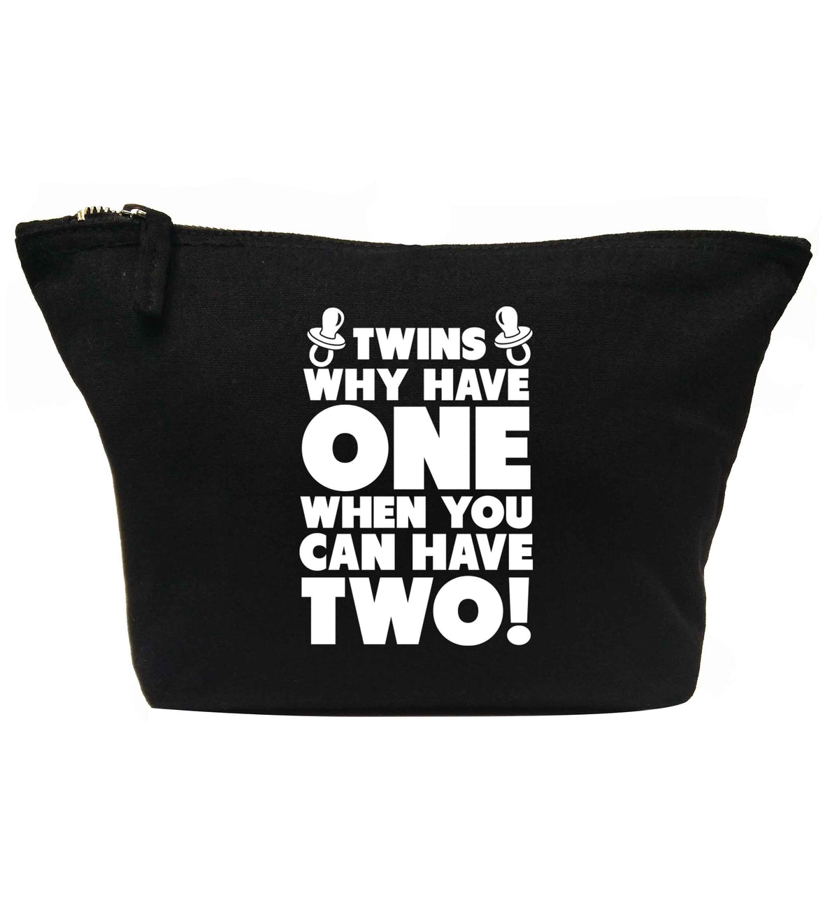 Twins why have one when you can have two | Makeup / wash bag