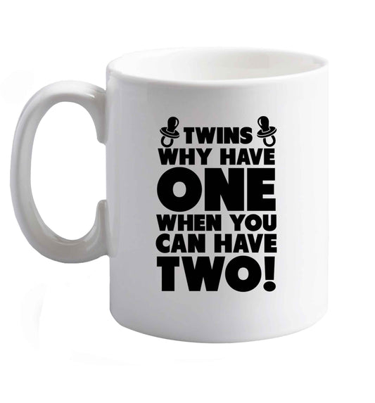 10 oz Favourite Type Pan Pancake ceramic mug right handed