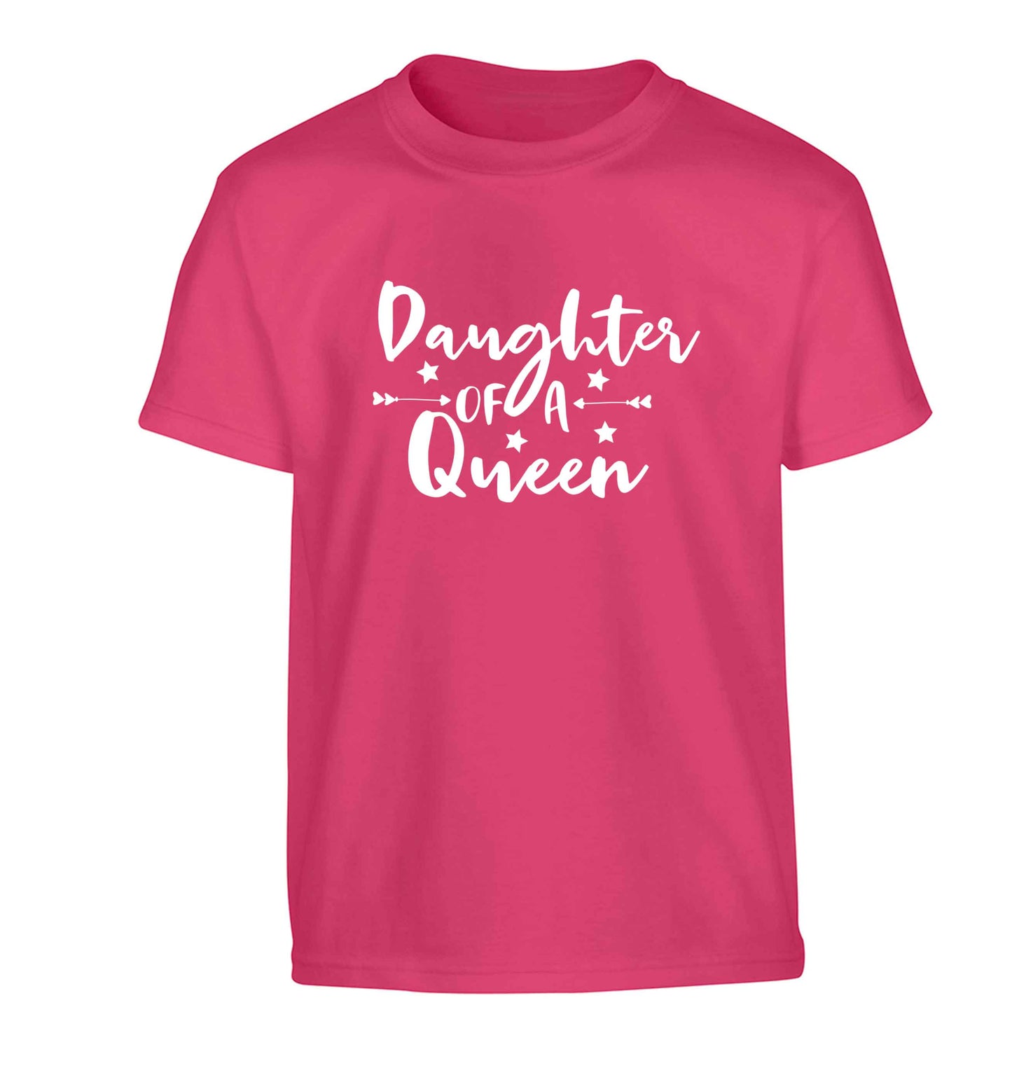 Daughter of a Queen Children's pink Tshirt 12-13 Years