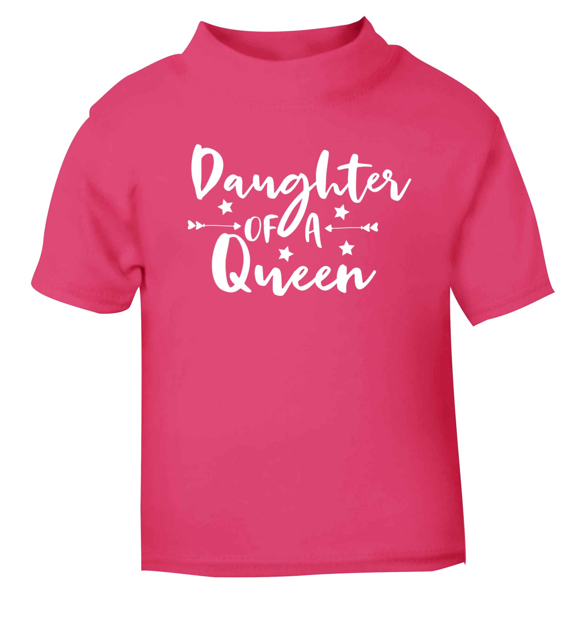 Daughter of a Queen pink baby toddler Tshirt 2 Years