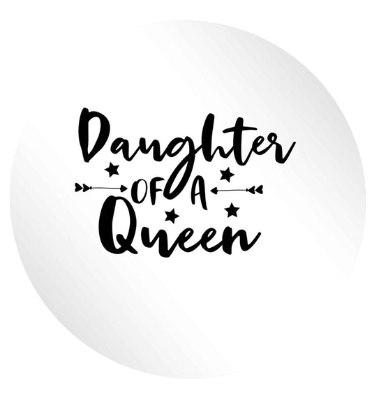 Daughter of a Queen 24 @ 45mm matt circle stickers