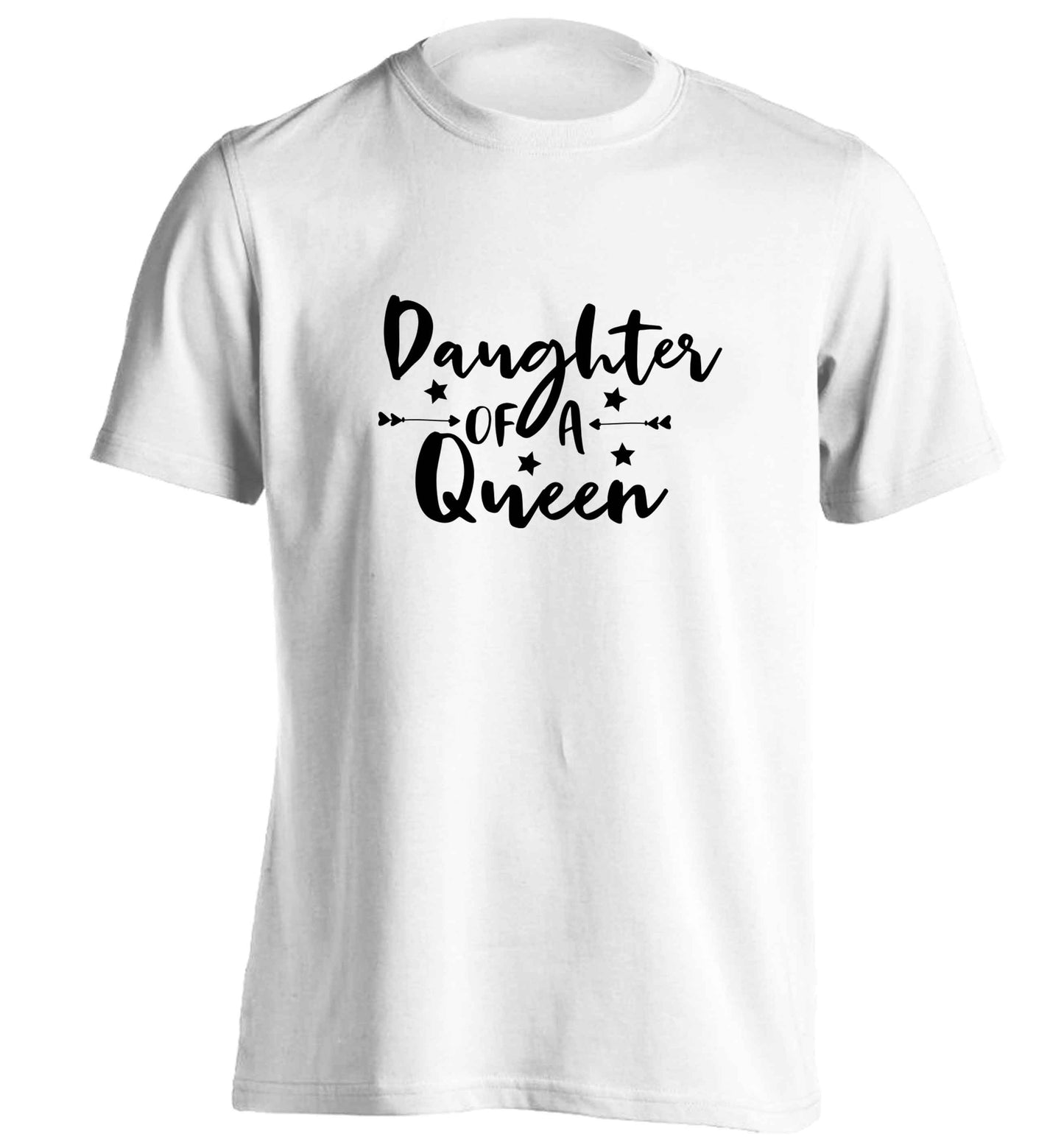 Daughter of a Queen adults unisex white Tshirt 2XL