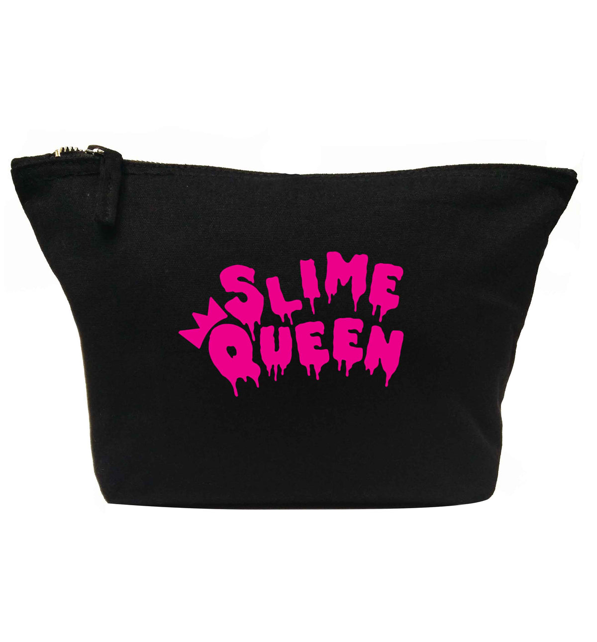 Neon pink slime queen | Makeup / wash bag