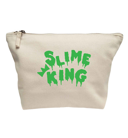Neon green slime king | Makeup / wash bag