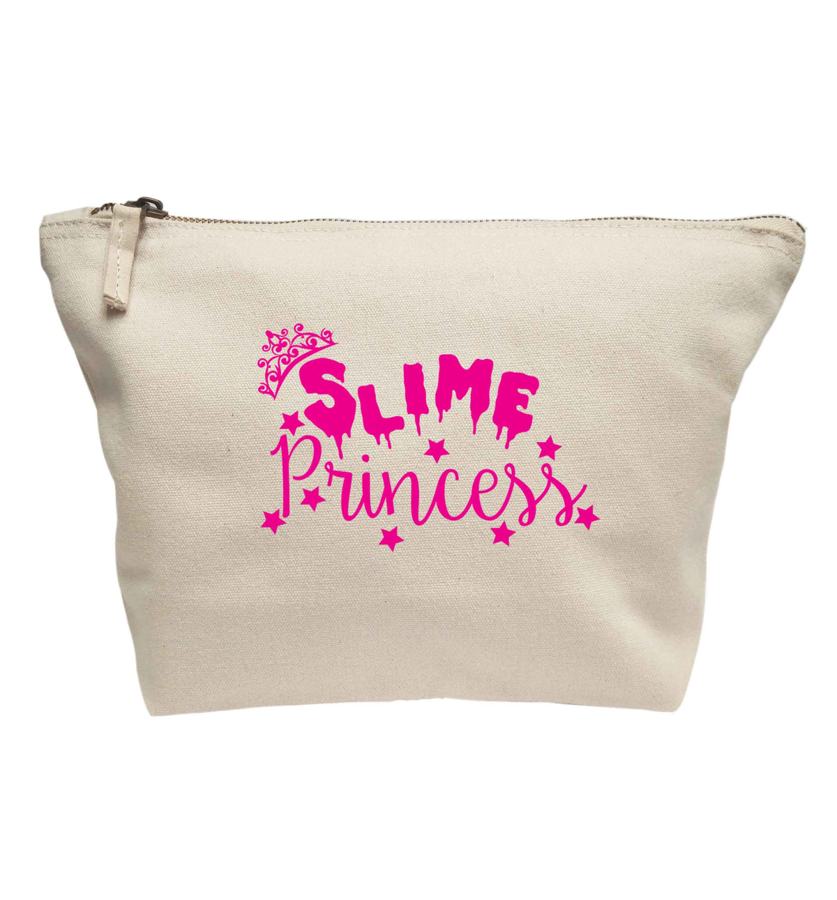 Neon pink slime princess | Makeup / wash bag