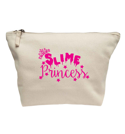 Neon pink slime princess | Makeup / wash bag