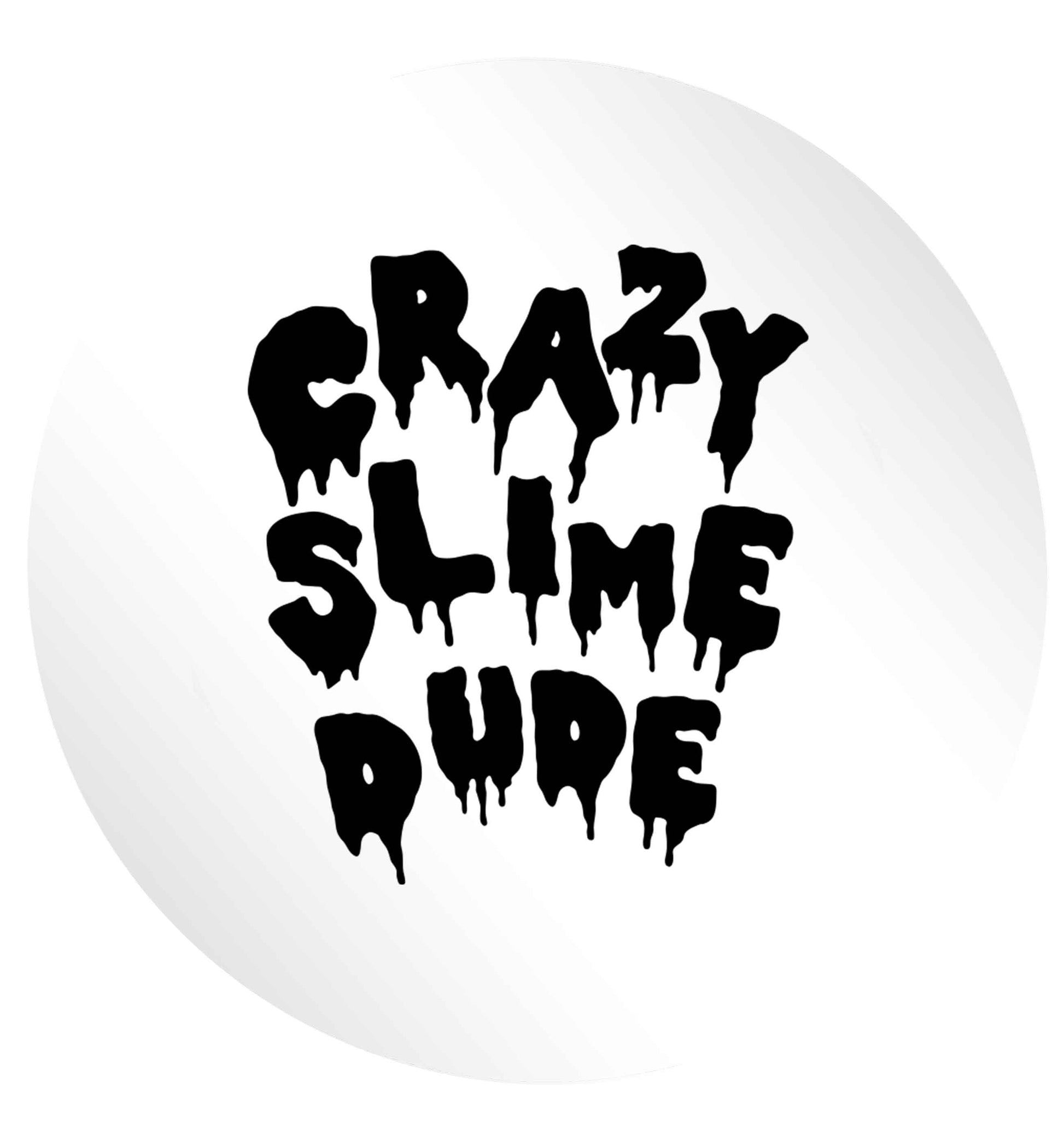 Crazy slime dude 24 @ 45mm matt circle stickers