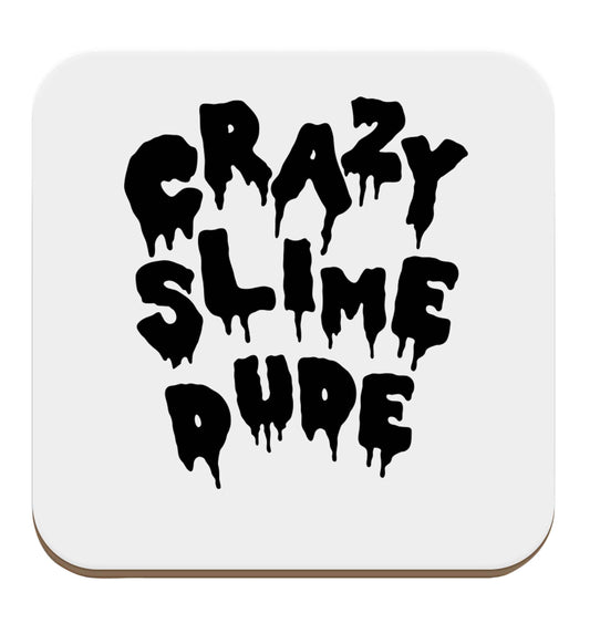 Crazy slime dude set of four coasters