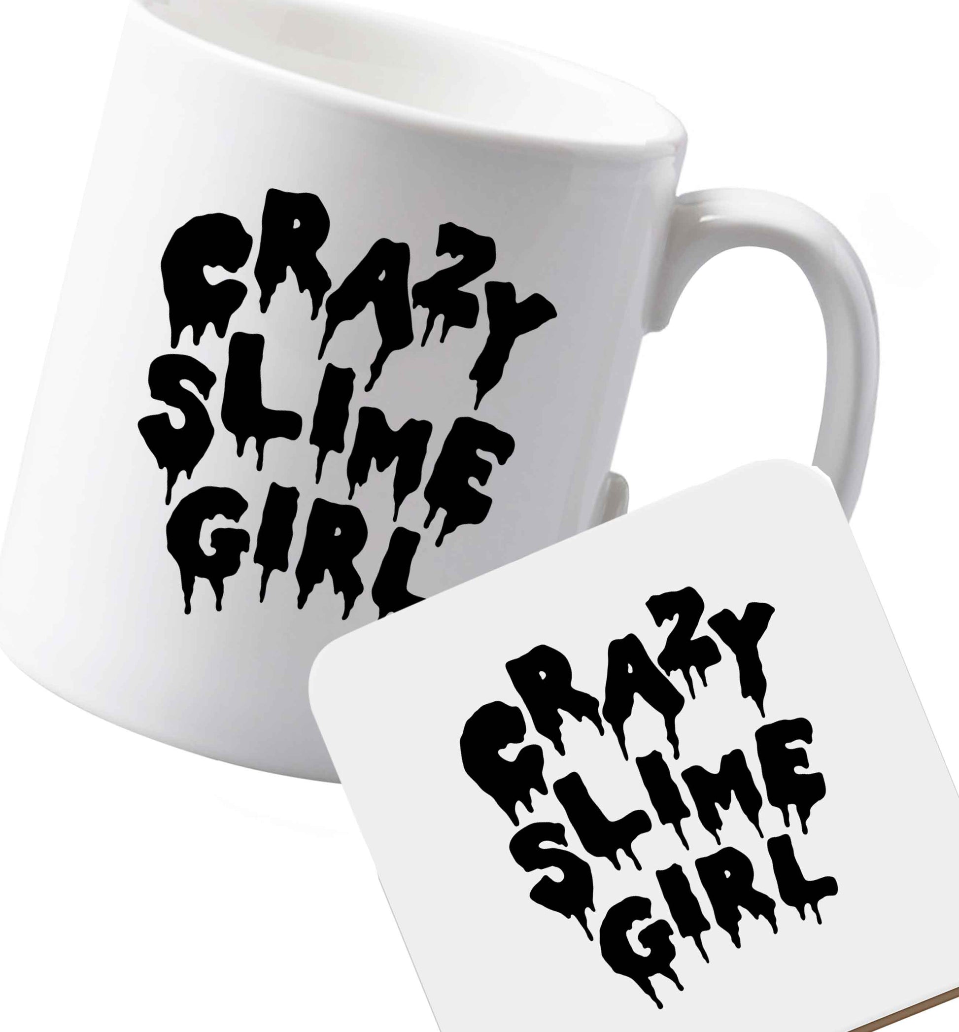 10 oz Ceramic mug and coaster Favourite Type Pan Pancake both sides