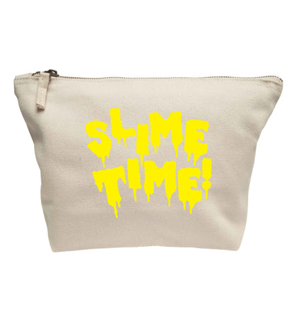 Neon yellow slime time | Makeup / wash bag