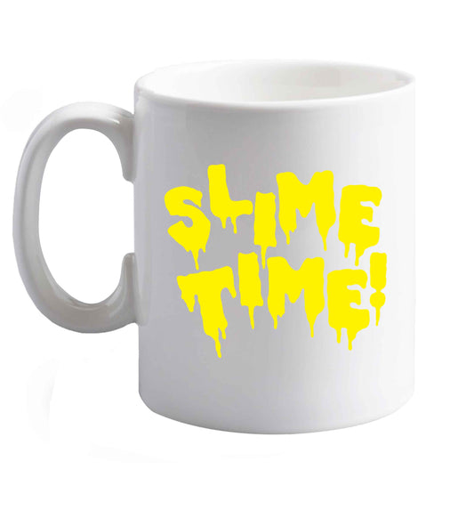 10 oz Favourite Type Pan Pancake ceramic mug right handed