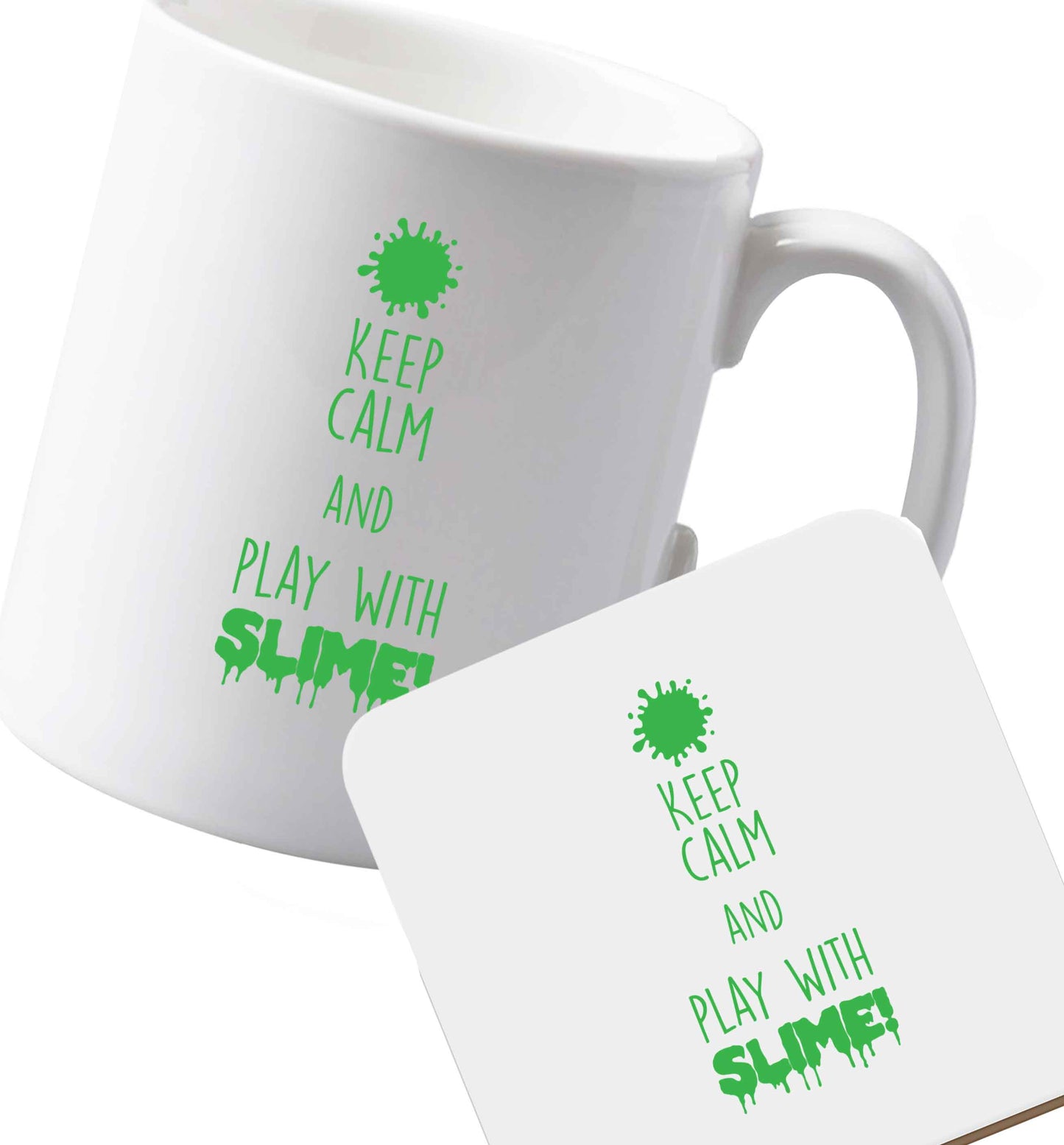 10 oz Ceramic mug and coaster Favourite Type Pan Pancake both sides