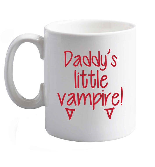 10 oz Favourite Type Pan Pancake ceramic mug right handed
