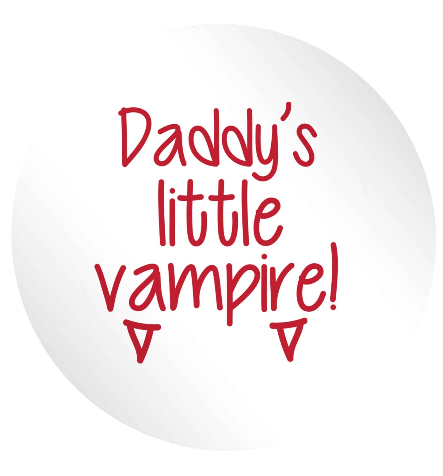 Daddy's little vampire 24 @ 45mm matt circle stickers