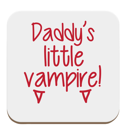 Daddy's little vampire set of four coasters
